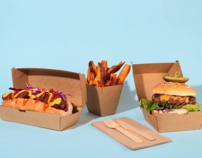 cardboard burger boxes