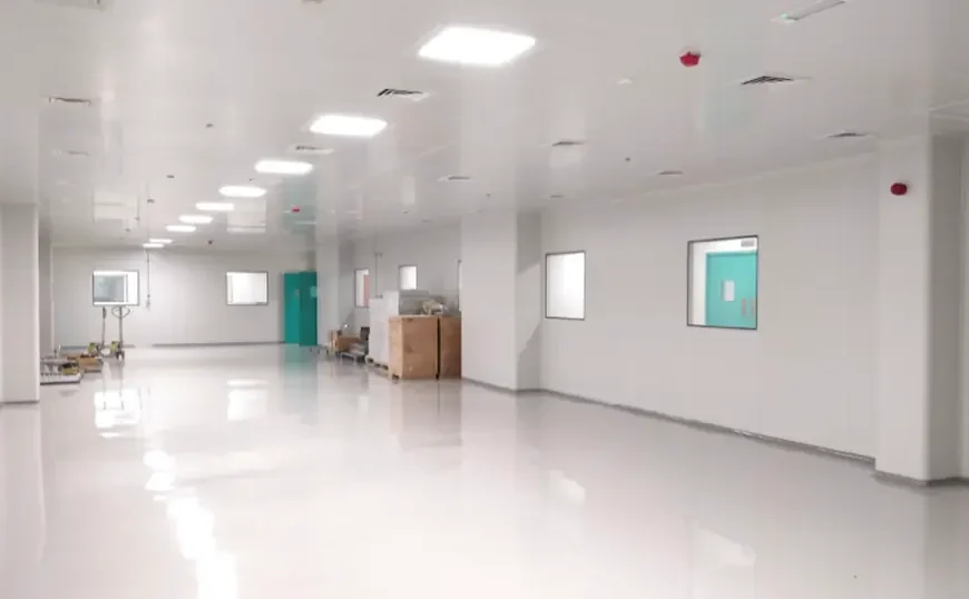 Cleanroom for cosmetic industry