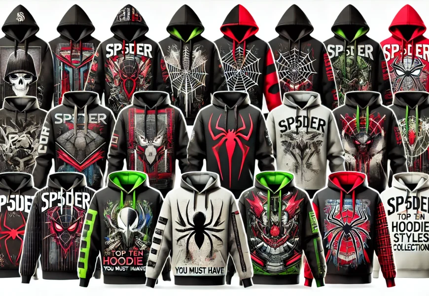 Top Ten Sp5der Hoodie Styles You Must Have in Your Collection