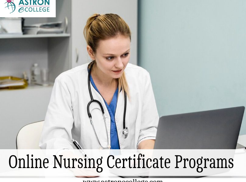 Online Nursing Certificate Programs