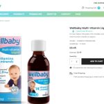 wellbaby multivitamin