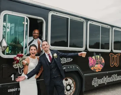 Wedding Charter Bus