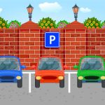 Car customization screen in Car Parking Multiplayer APK featuring various color and modification options.