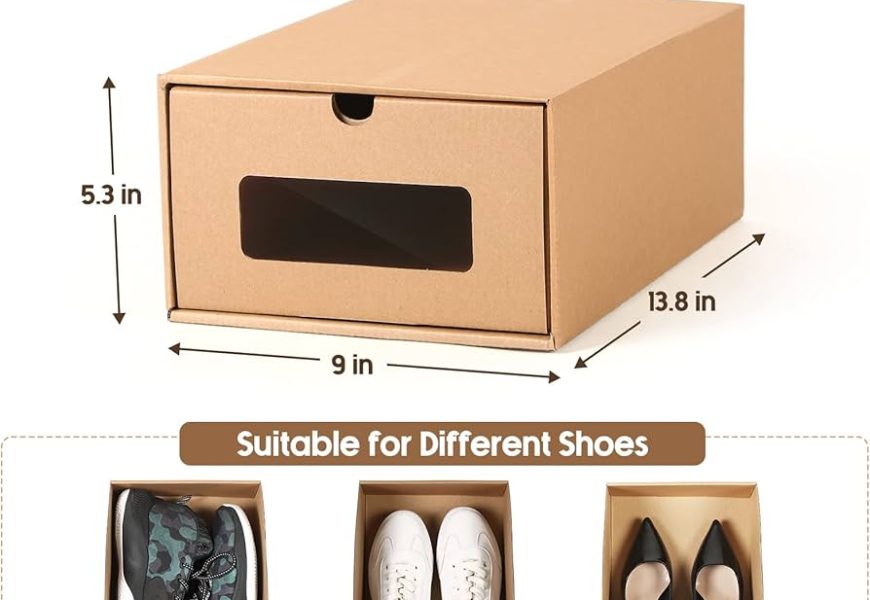 shoe box dimensions