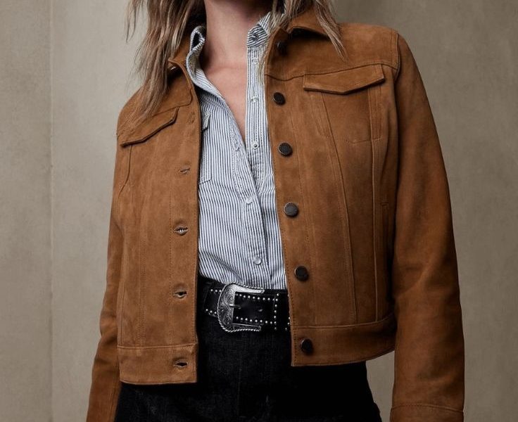 women’s suede jacket