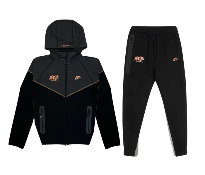 CENTRAL-CEE-X-NIKE-TECH-FLEECE-SET-BLACK-ANTHRACIT