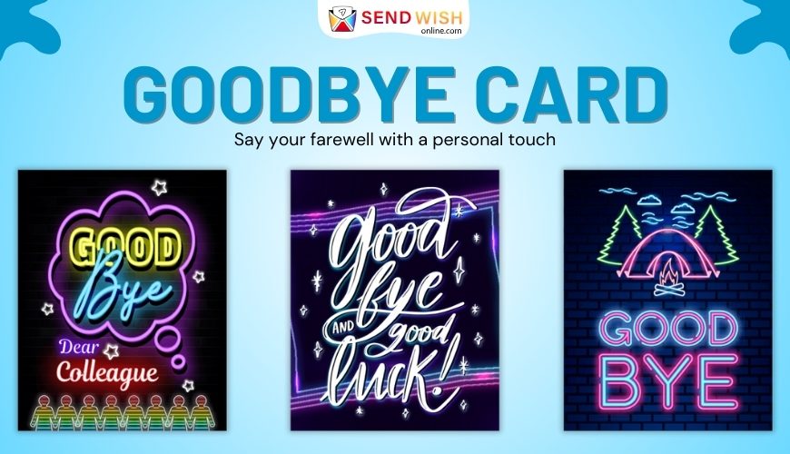 Goodbye Card