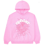 Pink spider hoodie