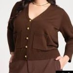 Women’s High Collar Sweater Plus Size