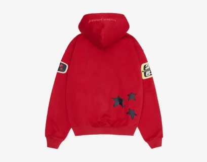 BROKEN PLANET RED HOODIE