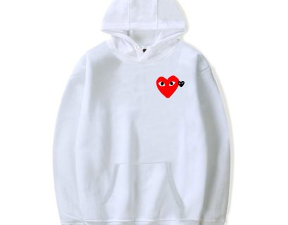 CDG 2 Hearts Hoodie