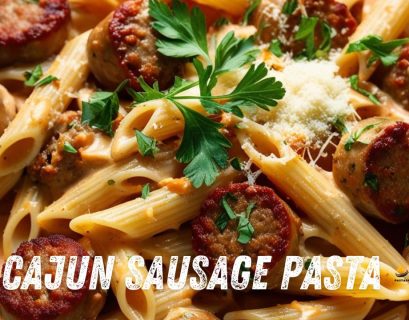 pasta with cajun sausage