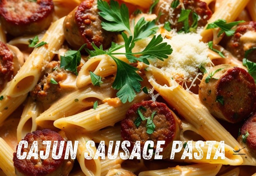 pasta with cajun sausage